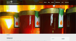 Desktop Screenshot of imkerei-oertel.de